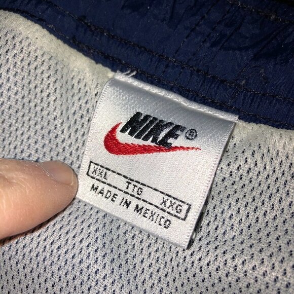 Nike Mens Size XXL Blue Swoosh Pockets Lightweight Swimwear Swim Shorts Trunks - Picture 8 of 9